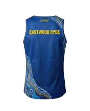 ERNA MENS PLAYING SINGLET Back
